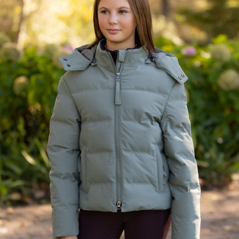 LeMieux - Manteau d’équitation imperméable enfant Young Rider Daisy rosemary | - Ohlala