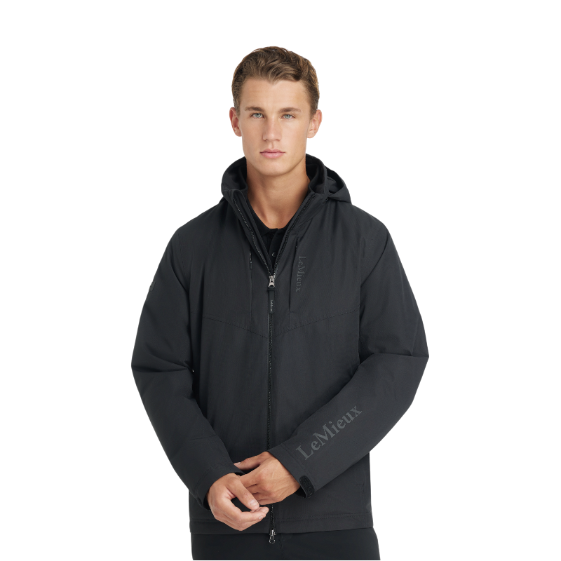 Lemieux - Manteau d’équitation imperméable homme Team noir | - Ohlala