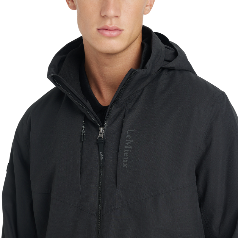 Lemieux - Manteau d’équitation imperméable homme Team noir | - Ohlala