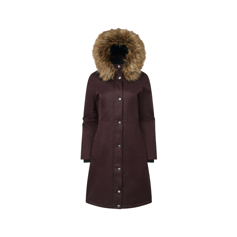 LeMieux - Manteau d’équitation imperméable long femme Anya damson | - Ohlala