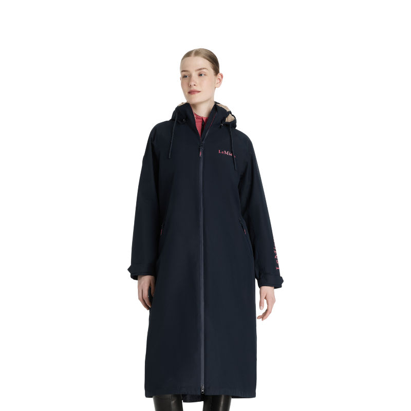 LeMieux - Manteau de pluie femme HydroShield marine | - Ohlala