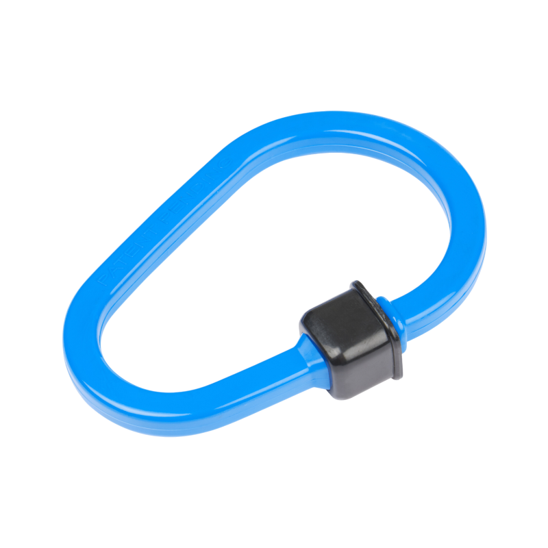 Lemieux - Mousqueton Poplock verrouillage de sécurité bleu | - Ohlala