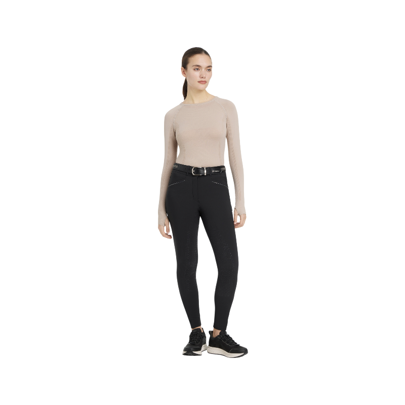 Lemieux - Pantalon d'équitation femme Freya Pro noir | - Ohlala
