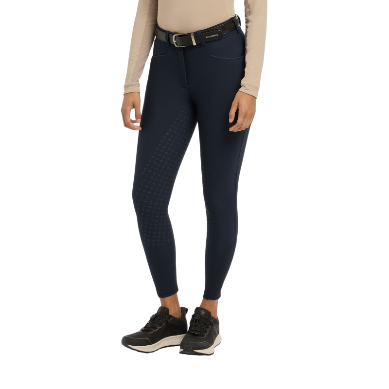 Lemieux - Pantalon d'équitation femme Isabelle Full Grip marine | - Ohlala