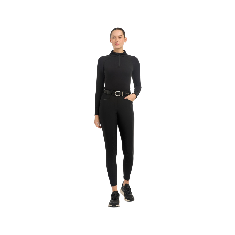 Lemieux - Pantalon d'équitation femme Isabelle Full Grip noir | - Ohlala
