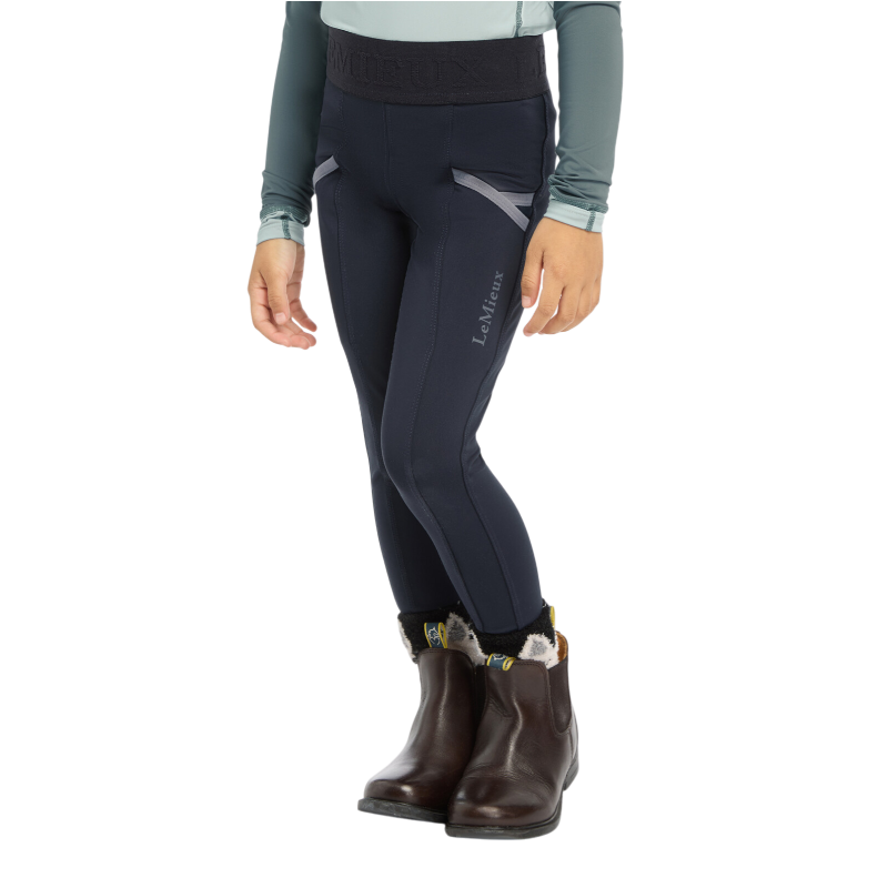 Lemieux - Pantalon d’équitation fille Mini marine | - Ohlala