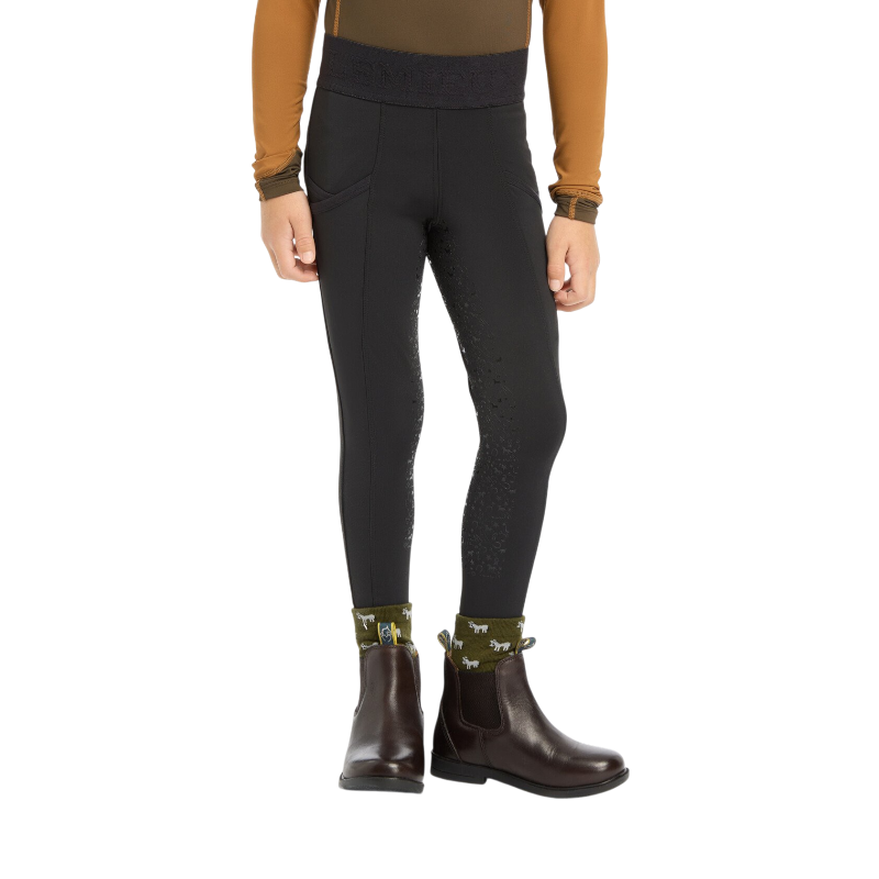Lemieux - Pantalon d’équitation fille Mini noir | - Ohlala
