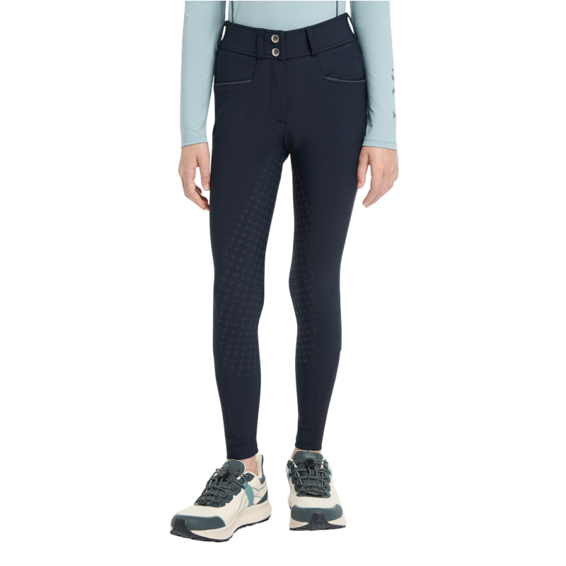 Lemieux - Pantalon d'équitation fille Young Rider Izzy Full marine | - Ohlala