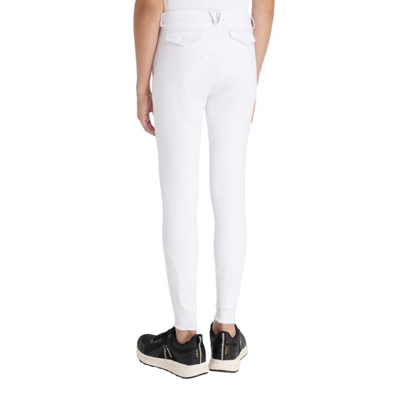 Lemieux - Pantalon d’équitation garçon Young Rider Boys Sport blanc | - Ohlala