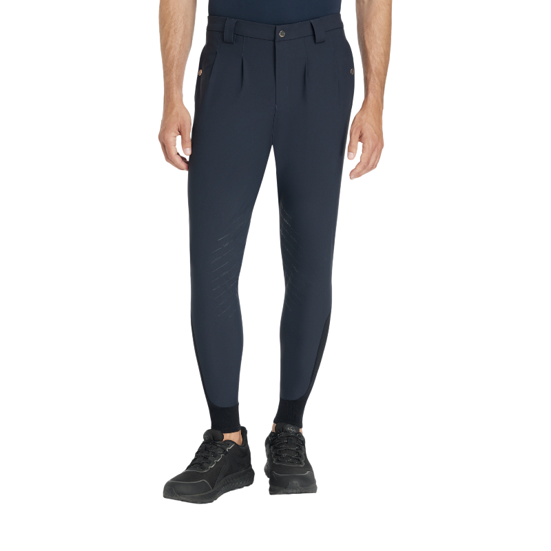 Lemieux - Pantalon d’équitation homme Classique Full Grip marine | - Ohlala