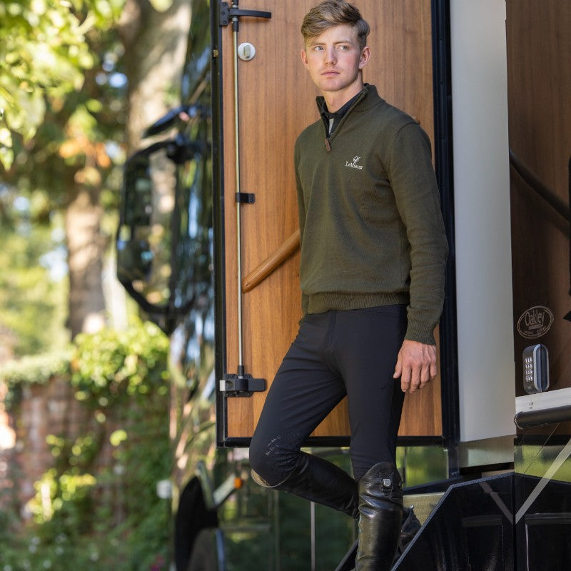 Lemieux - Pantalon d'équitation homme noir | - Ohlala