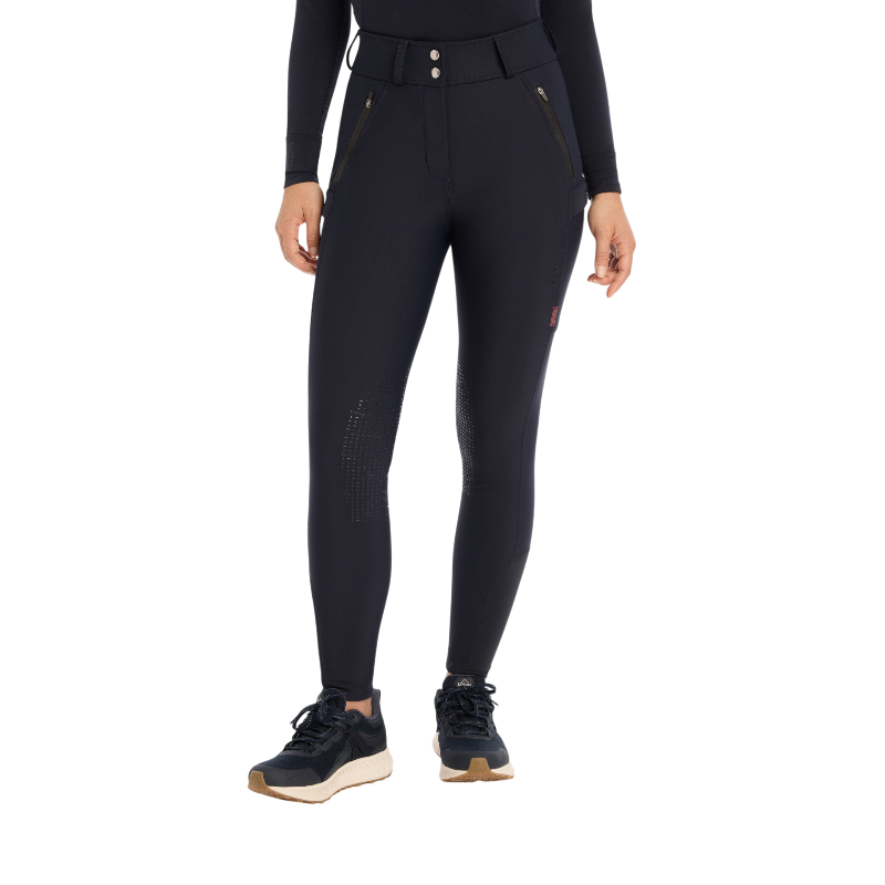 Lemieux - Pantalon d'équitation imperméable femme DryTex marine | - Ohlala