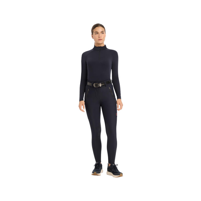 Lemieux - Pantalon d'équitation imperméable femme DryTex marine | - Ohlala