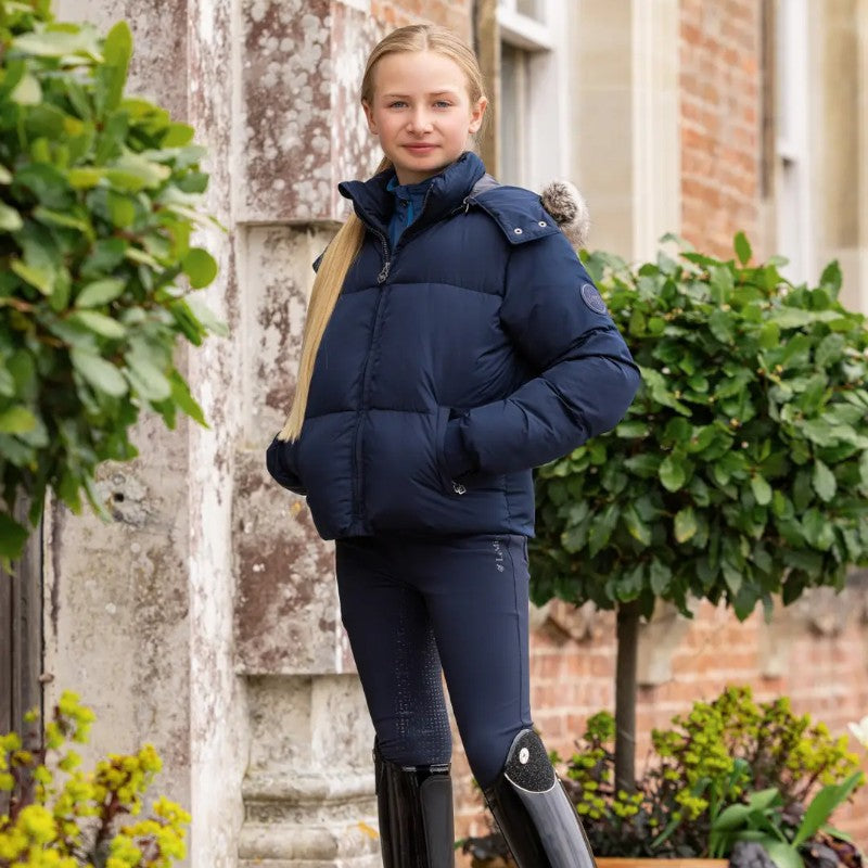 Lemieux - Pantalon d'équitation junior Young Rider Freya Pro marine | - Ohlala
