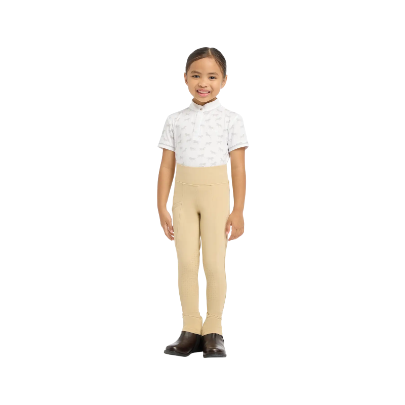 Lemieux - Pantalon d'équitation pull-on junior Young Rider beige | - Ohlala