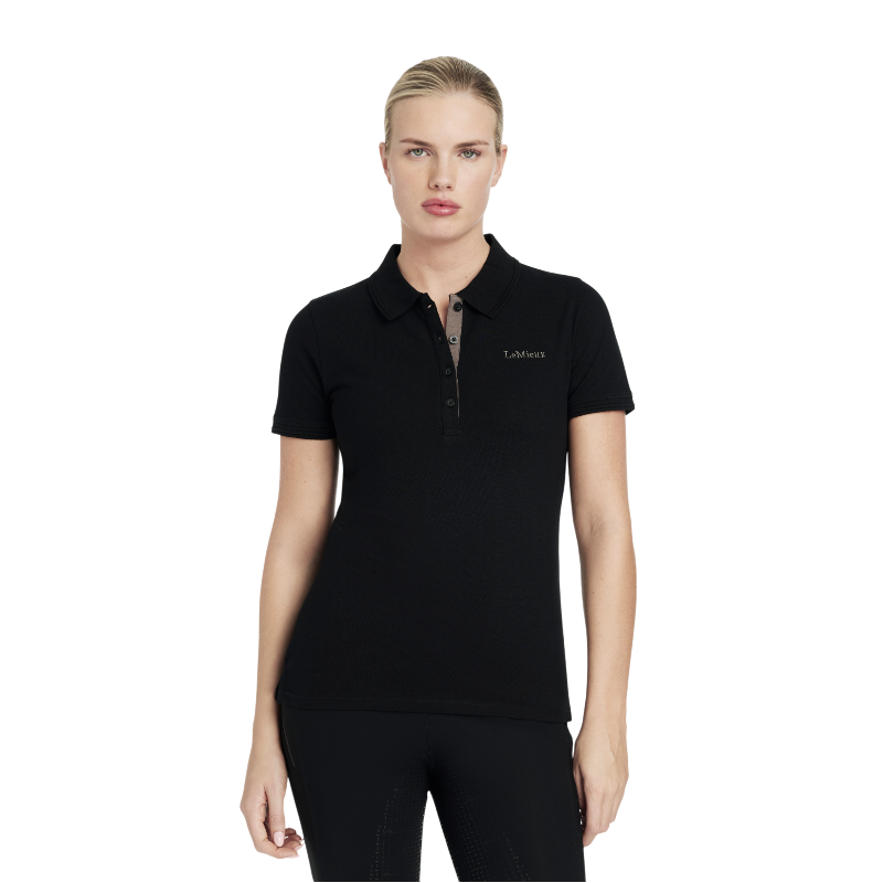Lemieux - Polo femme Classique noir | - Ohlala