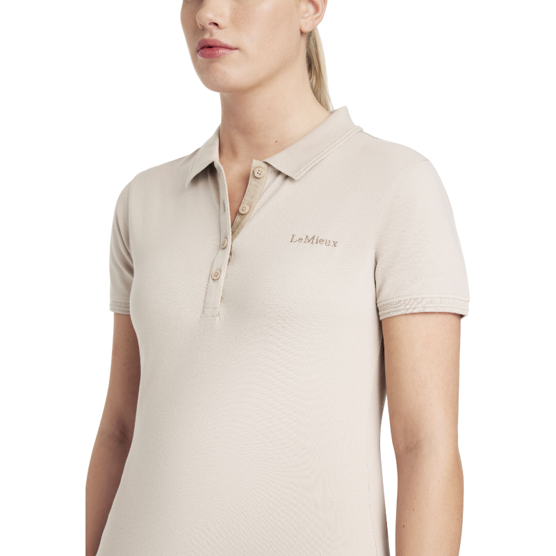 Lemieux - Polo femme Classique stone | - Ohlala