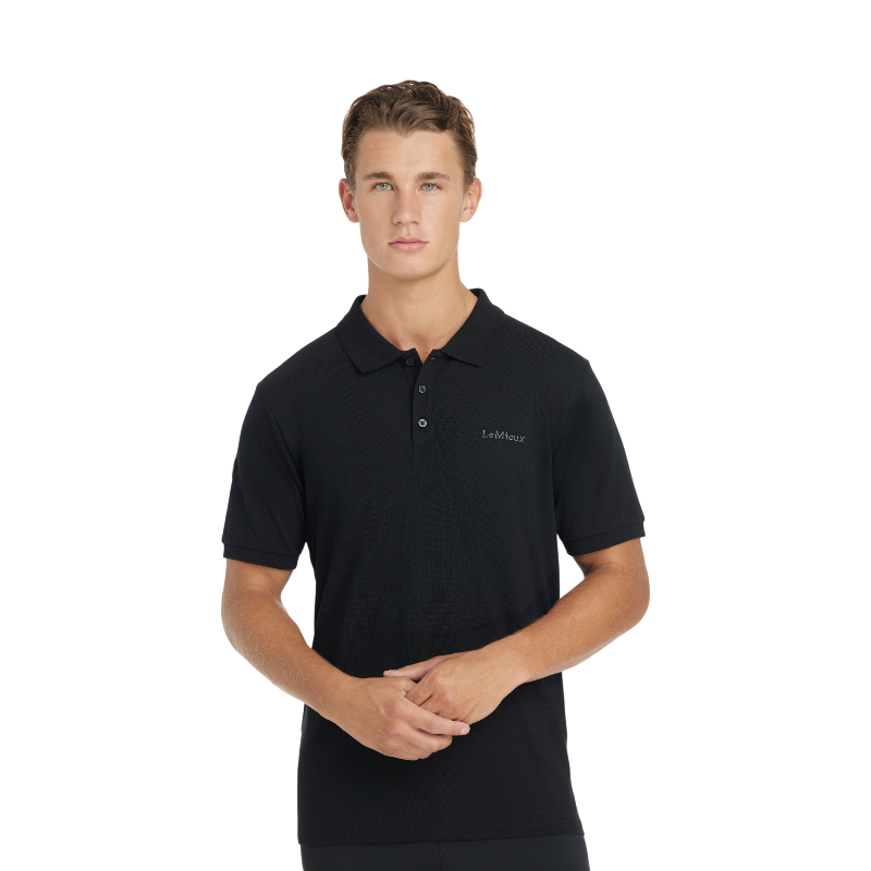 Lemieux - Polo homme Classique noir | - Ohlala