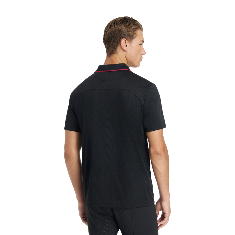Lemieux - Polo homme Performance noir | - Ohlala