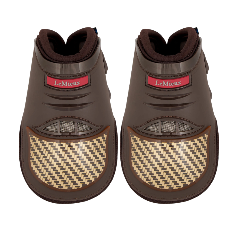 Lemieux - Protège-boulets Exo-Flex marron/ or | - Ohlala