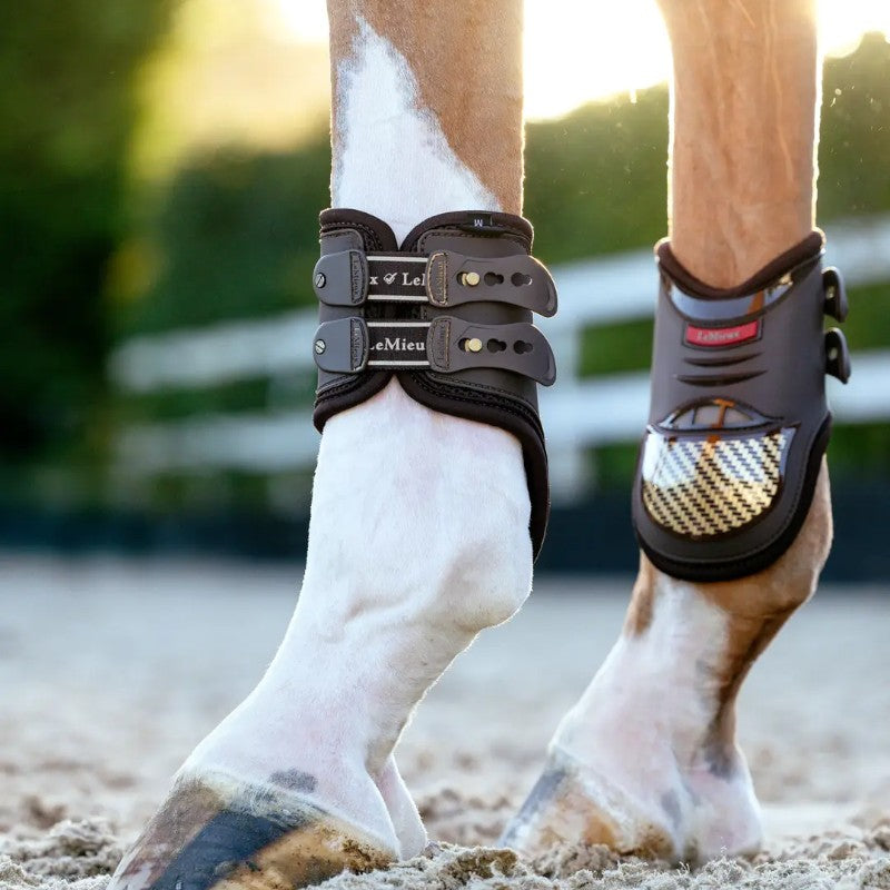 Lemieux - Protège-boulets Exo-Flex marron/ or | - Ohlala