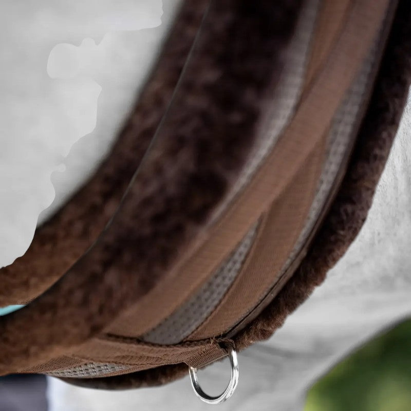 Lemieux - Sangle anatomique doublée polaire Fleece Lined marron/ marron | - Ohlala
