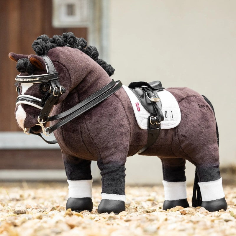 Lemieux - Selle de dressage pour Toy Pony noir | - Ohlala