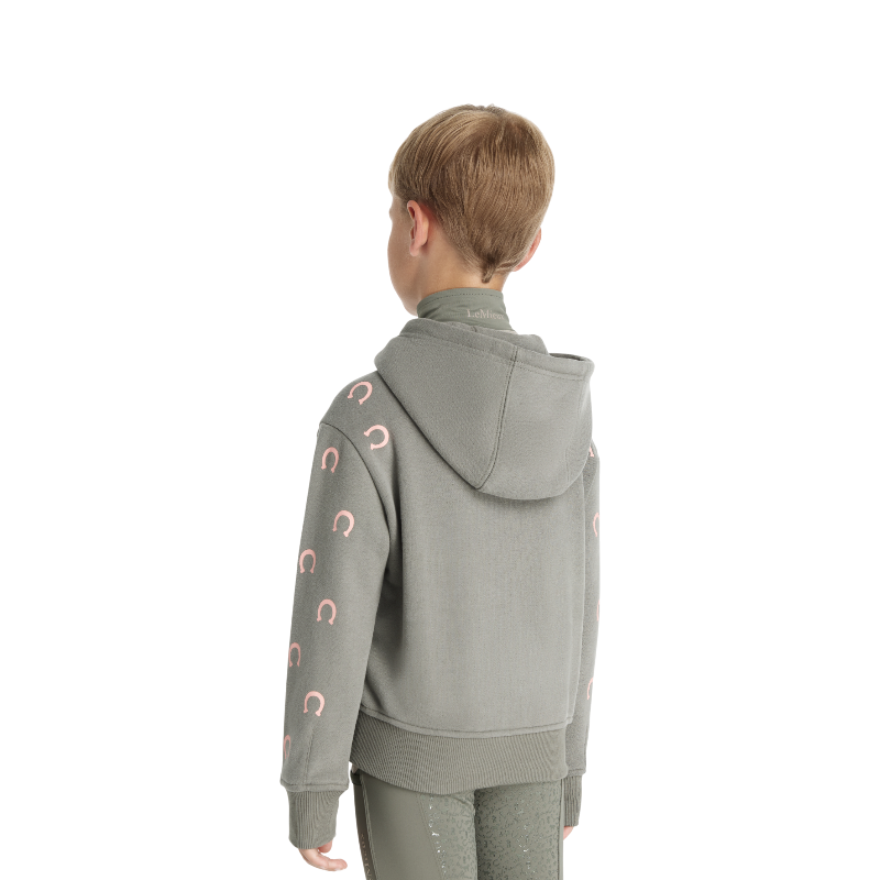 Lemieux - Sweat à capuche enfant Mini Romi rosemary | - Ohlala