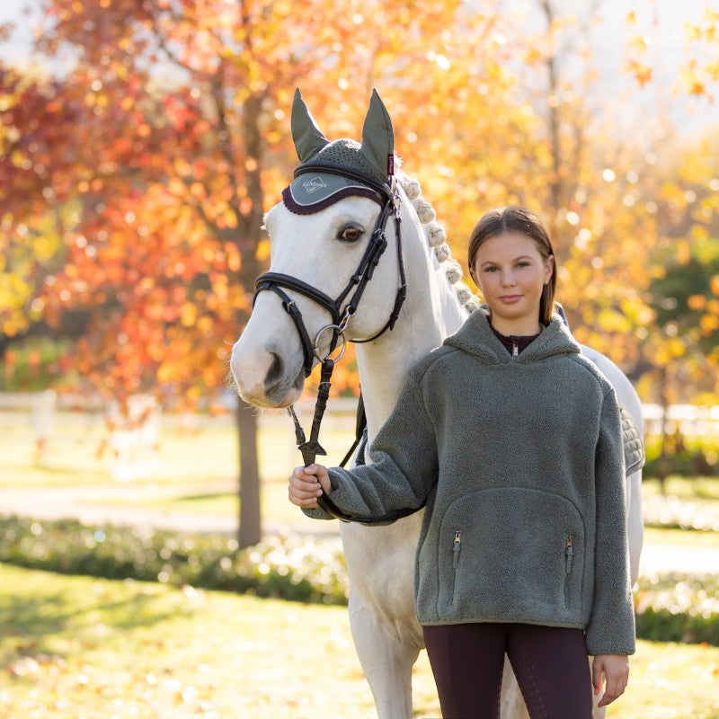 Lemieux - Sweat à capuche enfant Young Rider Avalon rosemary | - Ohlala