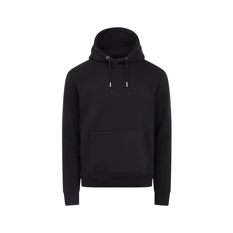 Lemieux - Sweat à capuche homme noir | - Ohlala