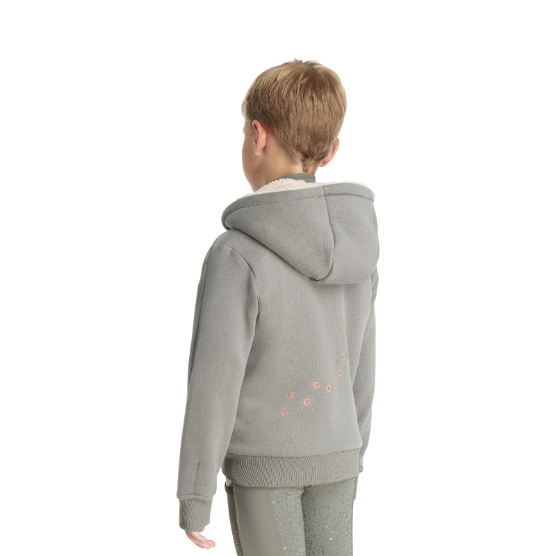 Lemieux - Sweat à capuche zippé enfant Poney Mini Charlie rosemary | - Ohlala