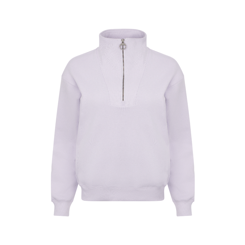 LeMieux - Sweat col zippé femme Keira lilac | - Ohlala