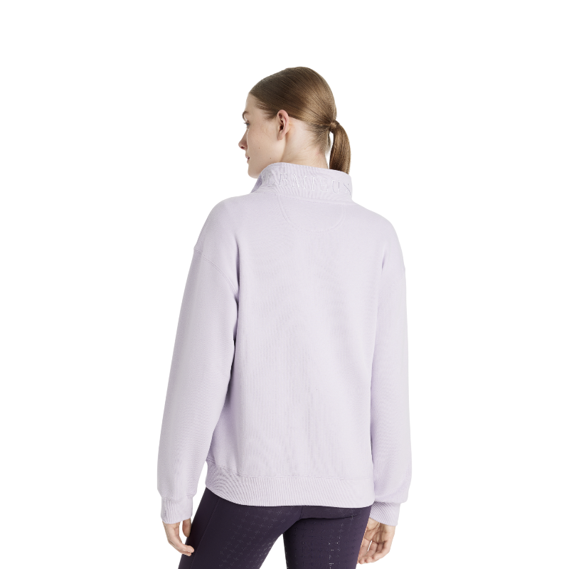 LeMieux - Sweat col zippé femme Keira lilac | - Ohlala