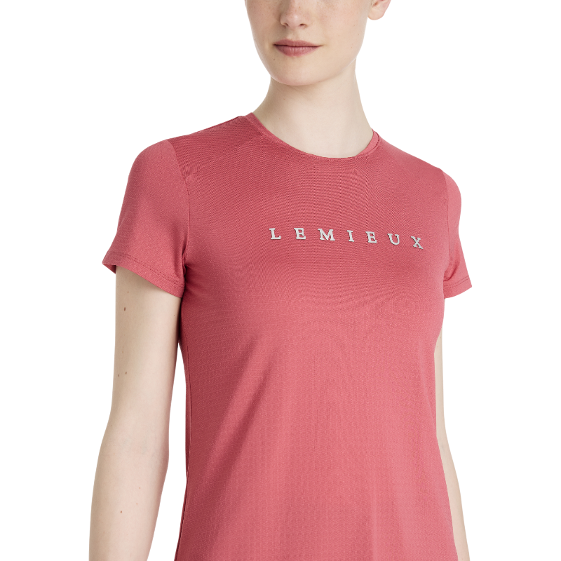 Lemieux - T-shirt manches courtes femme Sport cranberry | - Ohlala