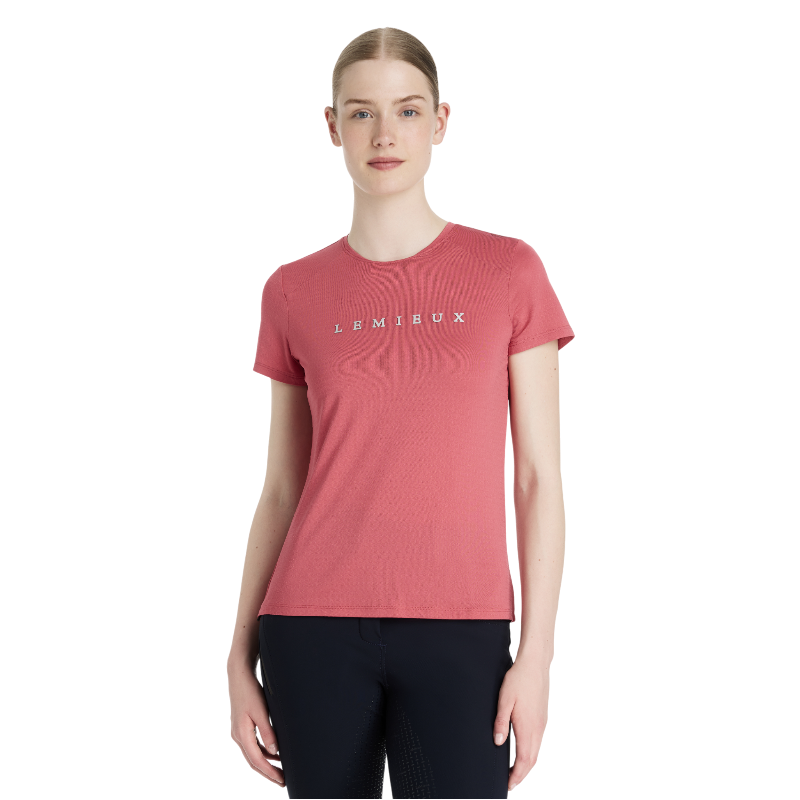 Lemieux - T-shirt manches courtes femme Sport cranberry | - Ohlala