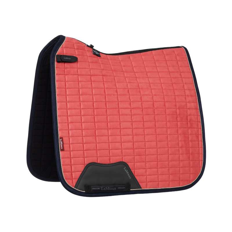 LeMieux - Tapis de dressage Square en suédine cranberry | - Ohlala