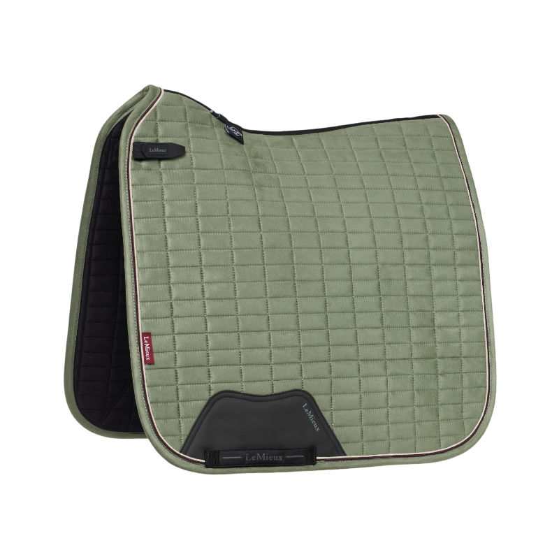 LeMieux - Tapis de dressage Square en suédine rosemary | - Ohlala