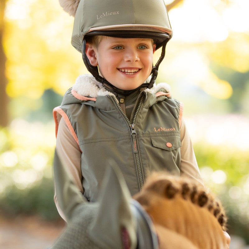 Lemieux - Toque de casque doubles pompons amovibles enfant Mini rosemary | - Ohlala