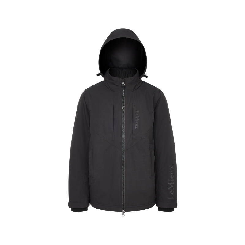 Lemieux - Veste d’équitation imperméable garçon Team Young Rider noir | - Ohlala
