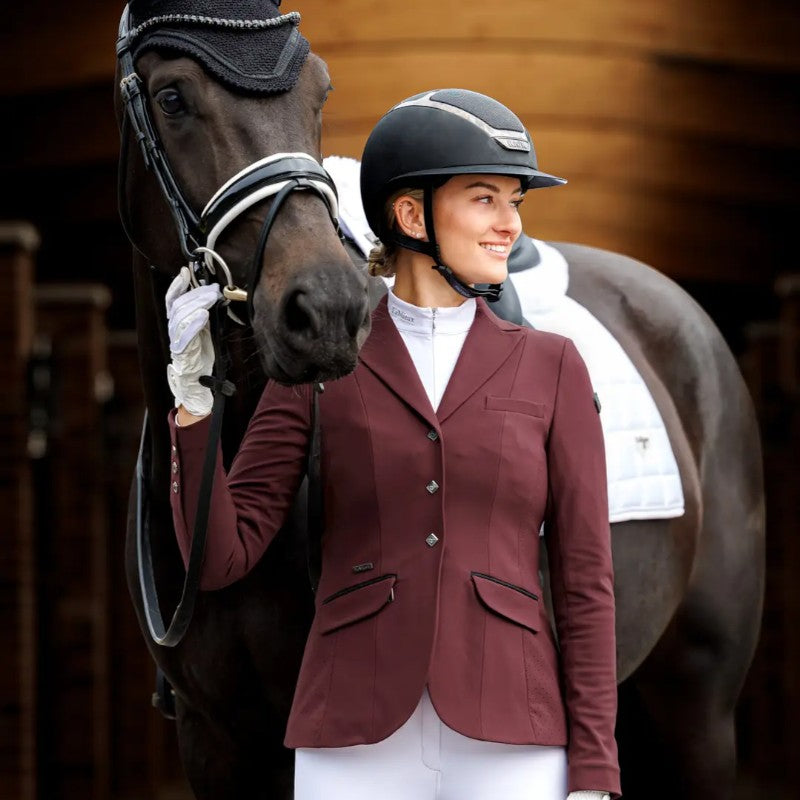 Lemieux - Veste de concours femme Dynamique bordeaux | - Ohlala