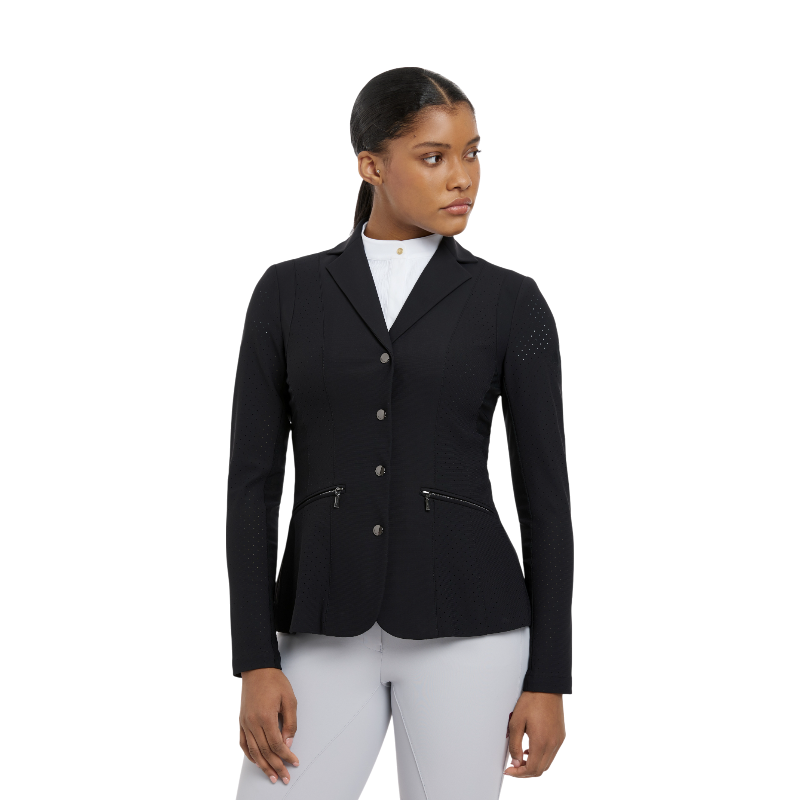 Lemieux - Veste de concours femme Jessica Mesh noir | - Ohlala