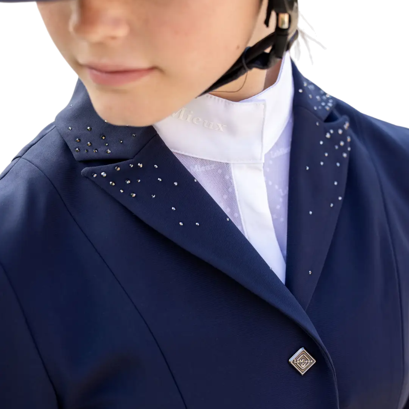 Lemieux - Veste de concours fille Pro Show marine | - Ohlala