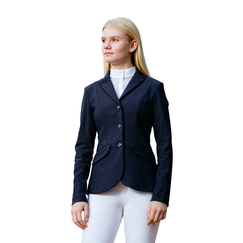 Lemieux - Veste de concours fille Young Rider Kennedy marine | - Ohlala