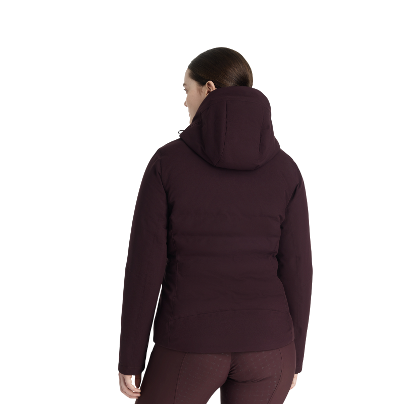 Lemieux - Veste femme hybride imperméable Brooke damson | - Ohlala