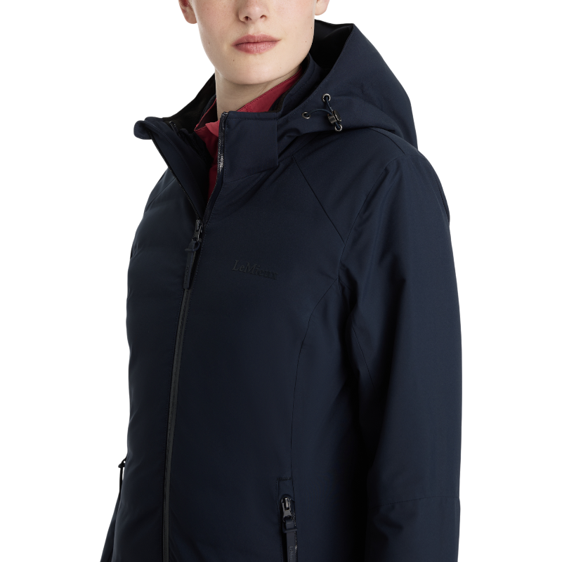 Lemieux - Veste femme hybride imperméable Brooke marine | - Ohlala