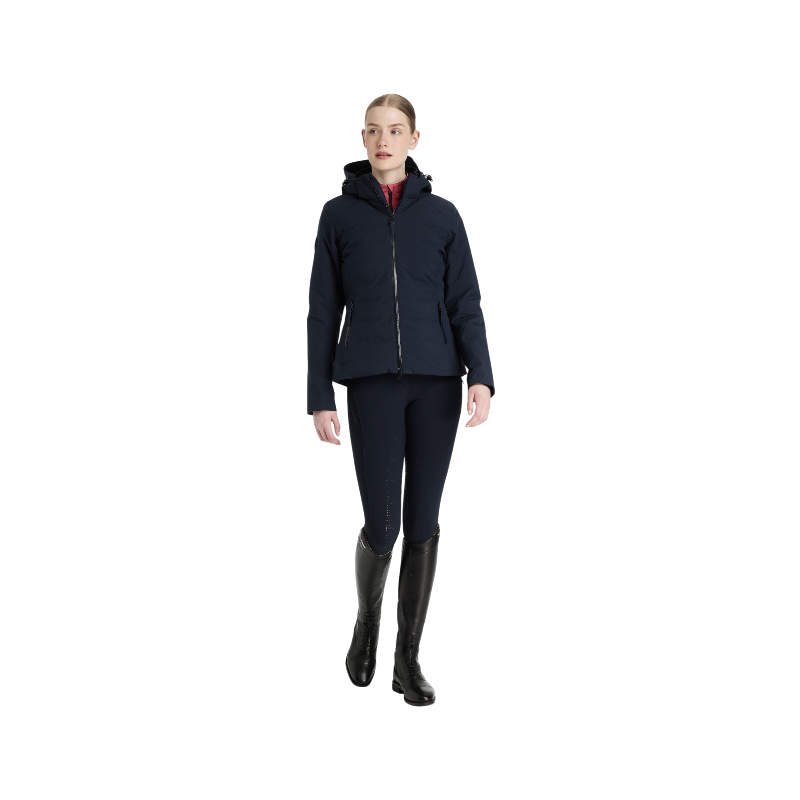 Lemieux - Veste femme hybride imperméable Brooke marine | - Ohlala