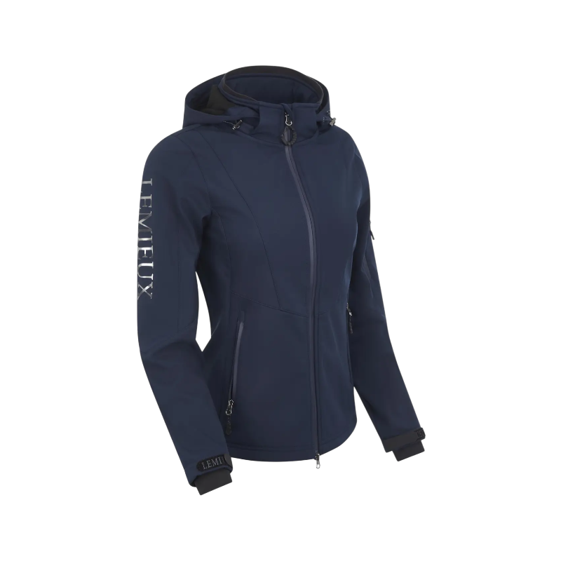 Lemieux - Veste manches longues Soft Shell femme Celine marine | - Ohlala