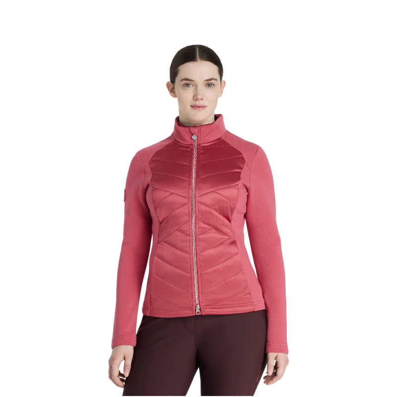 LeMieux - Veste matelassée zip intégral femme Dynamique cranberry | - Ohlala