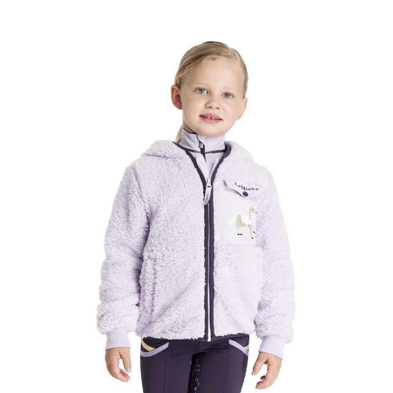 Lemieux - Veste polaire enfant Mini Teagan Lemon lilac | - Ohlala