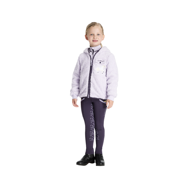 Lemieux - Veste polaire enfant Mini Teagan Lemon lilac | - Ohlala